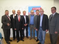 Bundestagskandidaten treffen Fürther Handwerksvertreter 