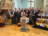 Erntedankgottesdienst der Bäcker-Inung Fürth-Neustadt/Aisch 2022 in Kirchrimbach