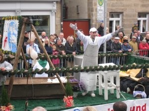 Erntedankfestzug Fürther Kirchweih Fleischer-Innung Fürth