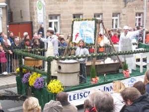 Erntedankfestzug Fürther Kirchweih Fleischer-Innung Fürth